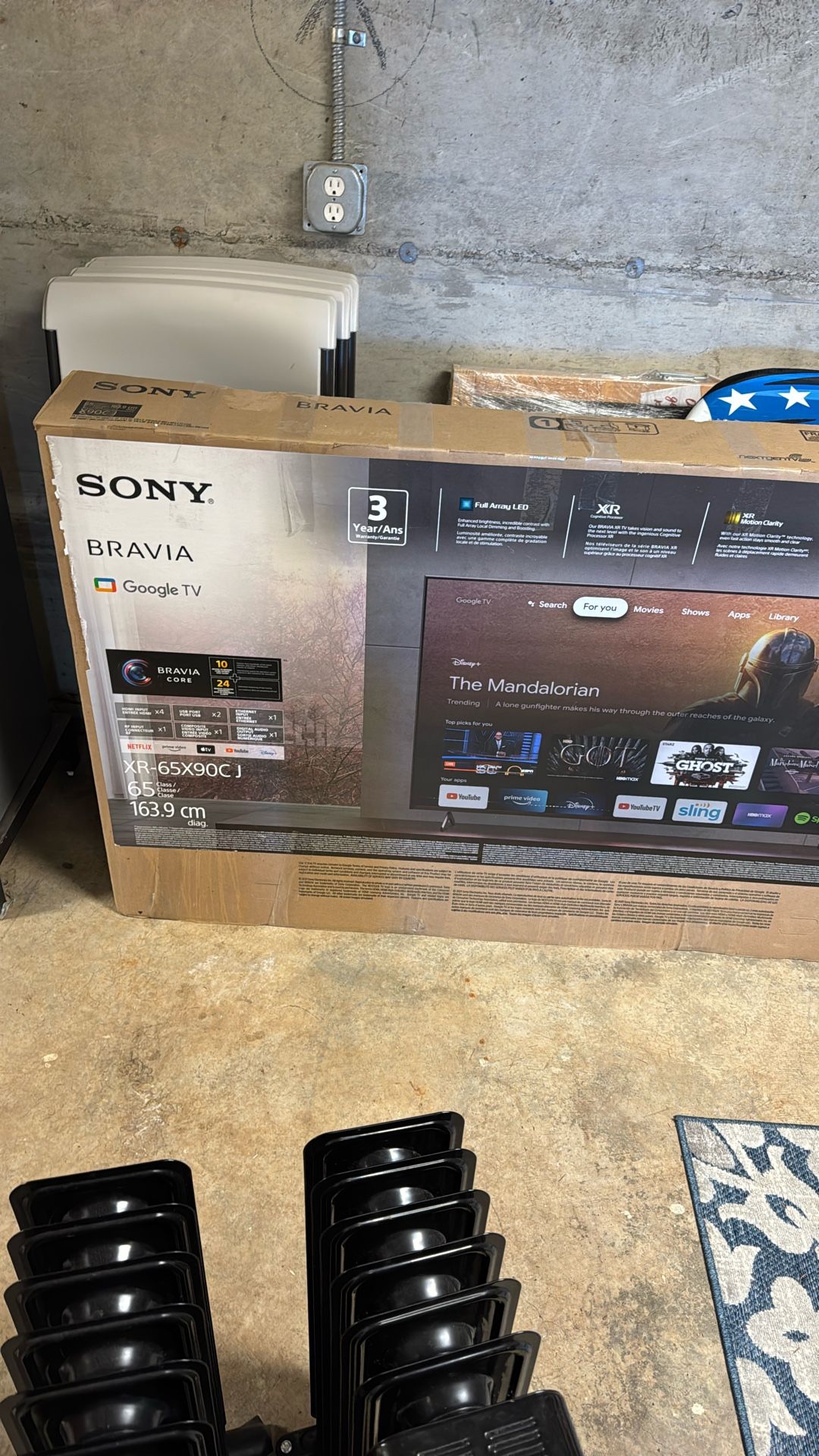 Sony bravia 65 Inch TV XR-65X90CJ