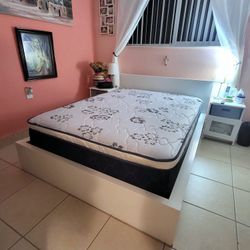 NEW FULL PILLOW-TOP MATTRESS AND BOX SPRING - 2PC
