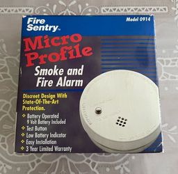 Fire/Smoke Alarm (Sentry) Micro Profile-NEW!