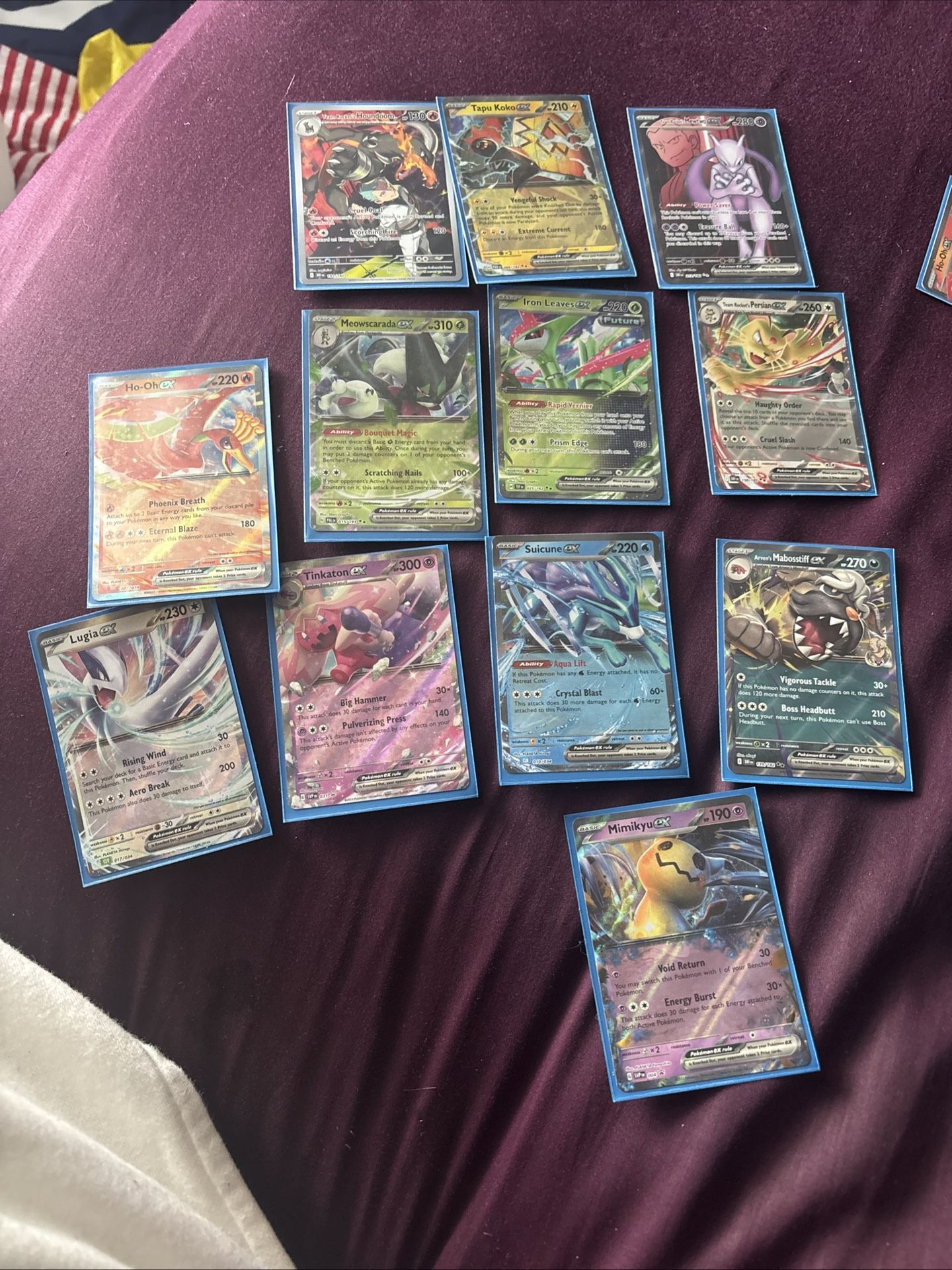 12 Card Super Rare Pokémon Holo Lot