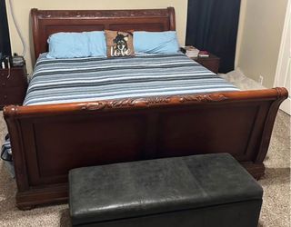 Kings Size Bed Frame with Mattress