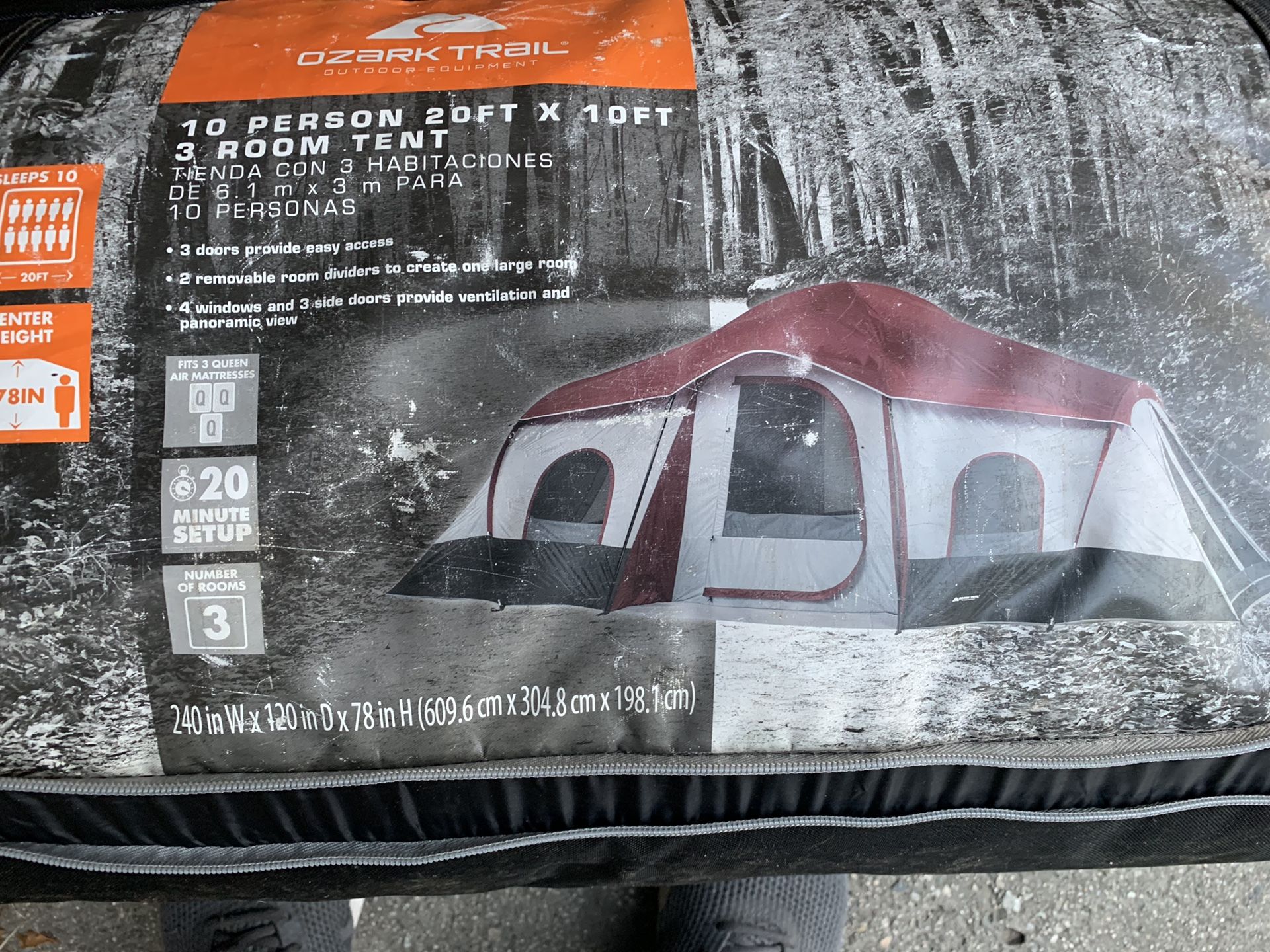 Ozark camping tent