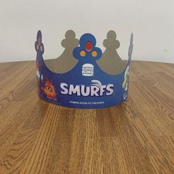 Burger King - Smurfs (Limited Edition) Crown