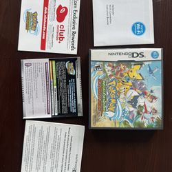 Pokemon Ranger Guardian Signs BOX AND MANUALS NO GAME