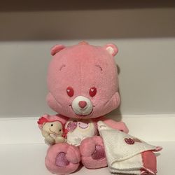 VINTAGE Care Bear Cubs Love-a-lot Cub 2004 