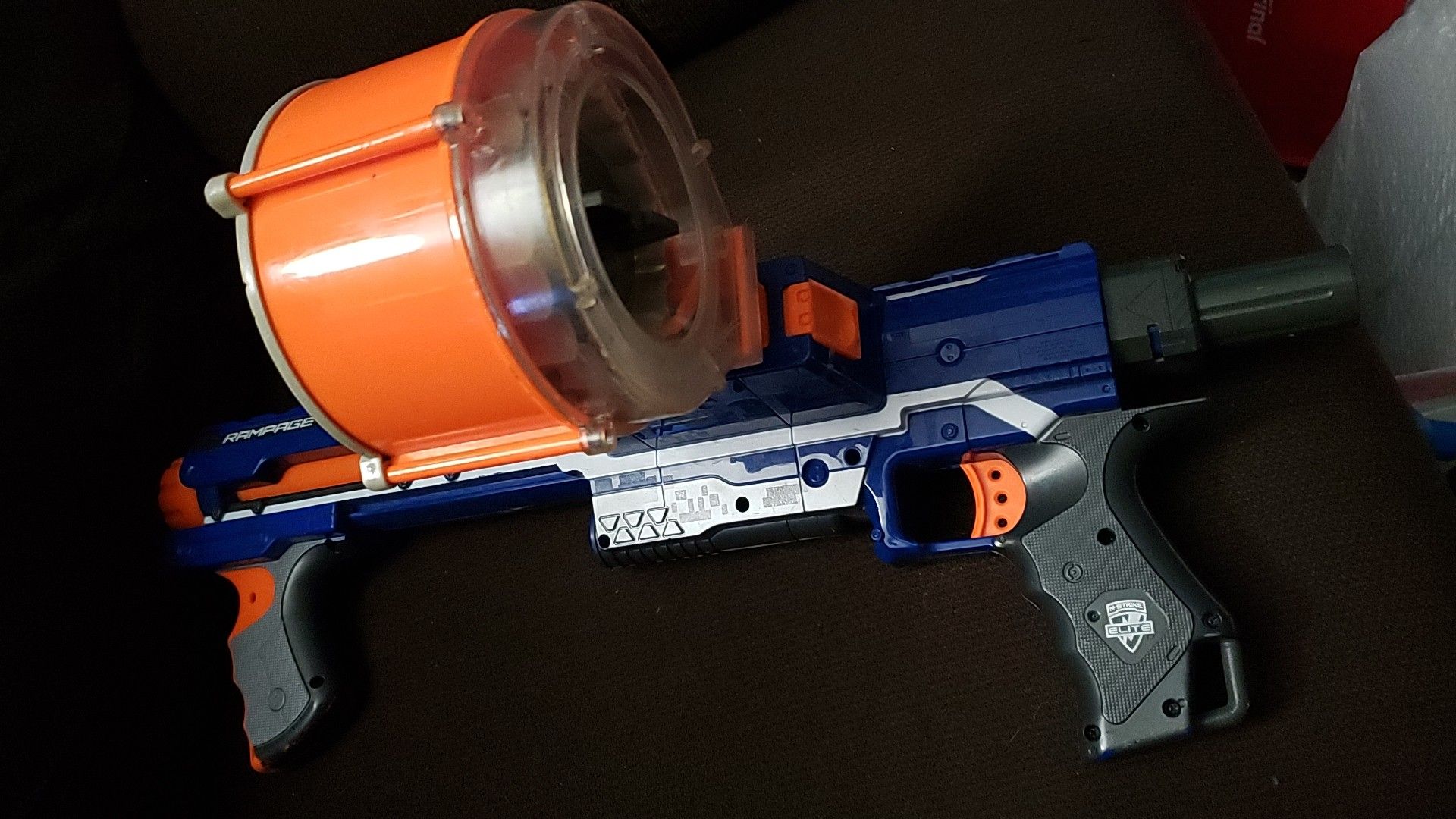 Nerf Rampage toy hard plastic gun