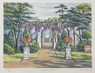 Arthur Byrne S/N Lithograph. Unframed