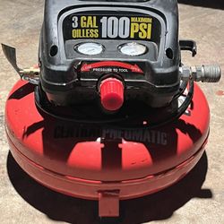 Central Pneumatic Oilless Air  Compress 