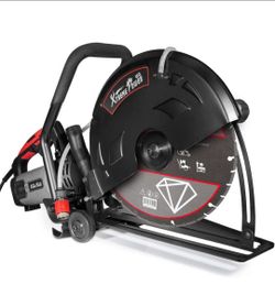 3200W Electric 16" Concrete Cut Off Saw Wet/Dry Circular Saw Disc Cutter Guide Roller Masonry Brick Build-In Water Line with Blade

New in box 🎁