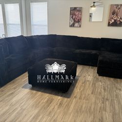 Massive 7-Piece 163” Fluffy Sectionals