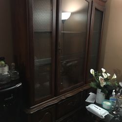 Vintage China Cabinet 