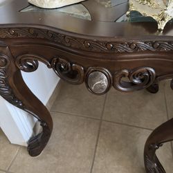 Set Coffee Table With Two Small Tables 