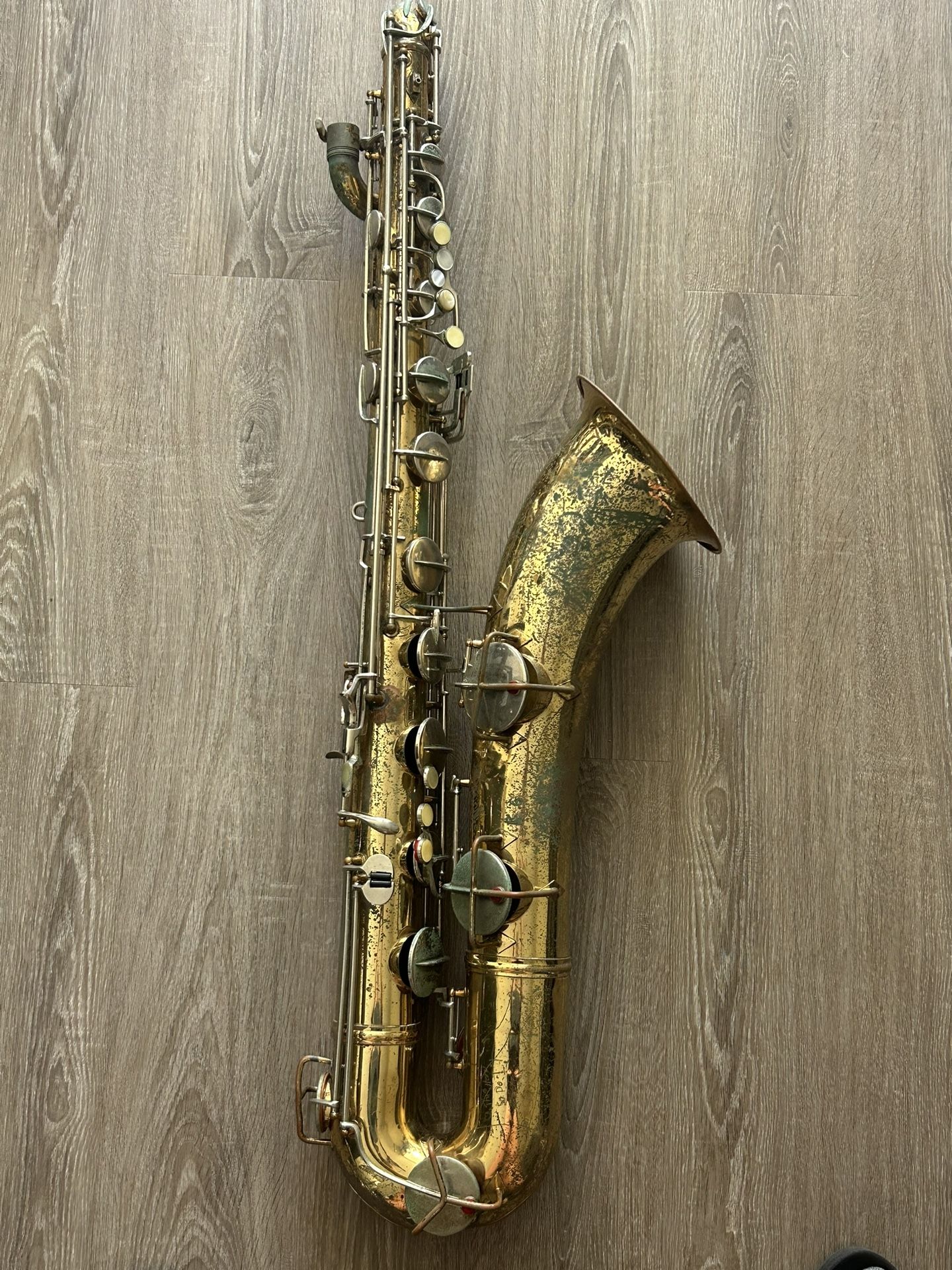 C.G. Conn 12M Baritone Saxophone Naked Lady For Parts Or Repair