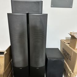 Infinity Speaker and Onkyo Amplifier 