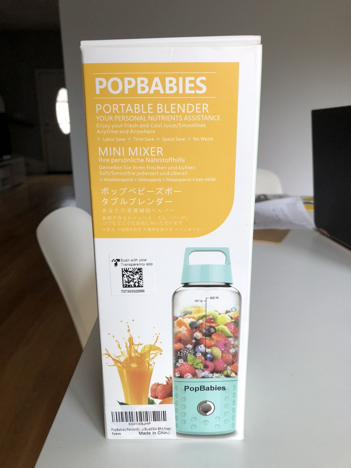 PopBabies - Portable Blender Mini-Mixer