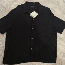 All Saints Baron SS Shirt Size L