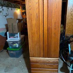 Two MCM Cabinet Drawers & Shelving  $80 Each