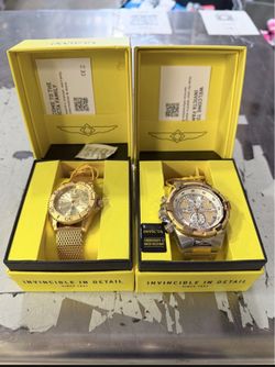 Invicta men and women watch - new in box