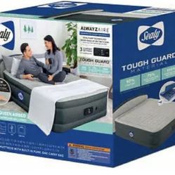 Sealy Queen Sized Air Mattress With Pump