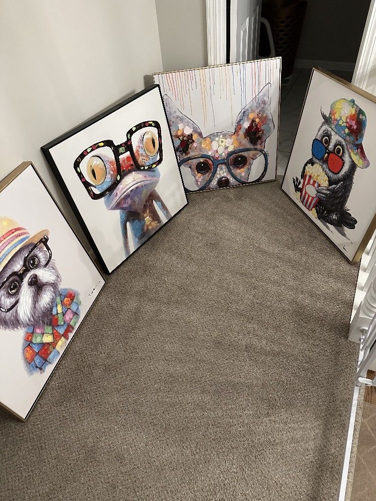Framed Canvas Paintings