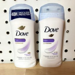 Brand New Dove Fresh - 2/$5