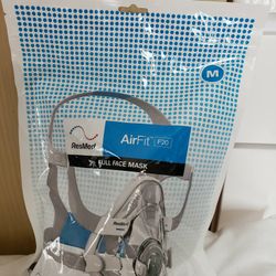 RESMED F20 FULL FACE CPAP MASK MEDIUM-NEW