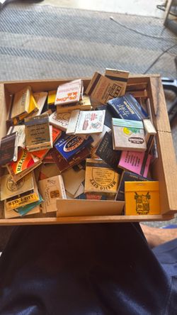 Hundreds of match books around the world