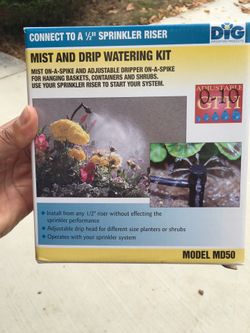 Plant sprinkler