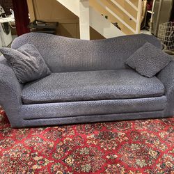 FREE Curvy Blue Couch