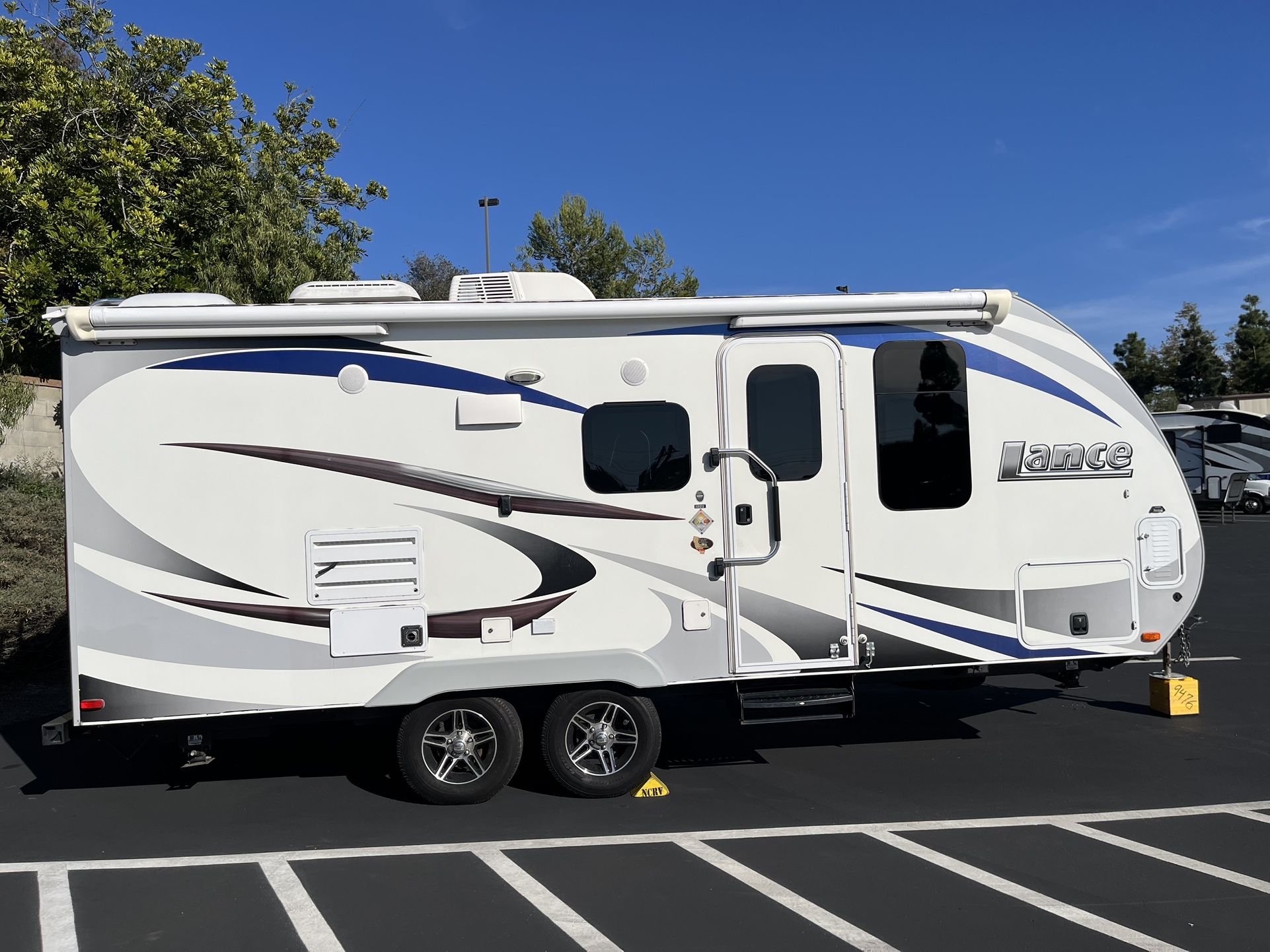 2019 Lance travel trailer. Model 1985.