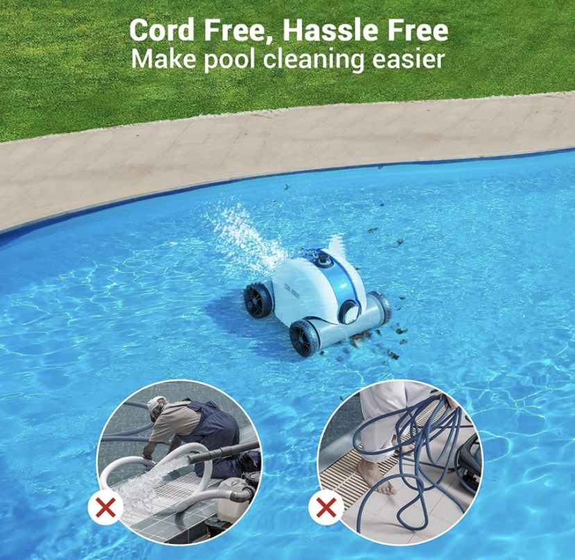 PAXCESS Cordless Robotic Automatic Pool Cleaner for Sale in Norco, CA