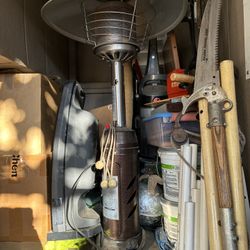 Hampton Bay 11,000 BTU Powder Coated Bronze Tabletop Propane Patio Heater