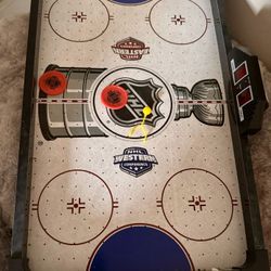 Mini-hockey game board