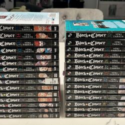 Black Clover Manga English Books Vol 1-32 ( Missing Copies) by Yuki Tabata