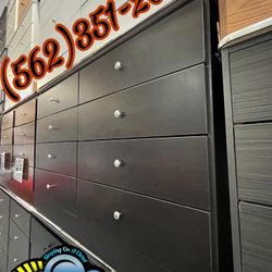 Brown Eight Drawer Dresser New Chest Cajonera Comoda Comprimida 