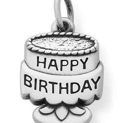 James Avery Sterling Silver Tiny Birthday Cake Charm