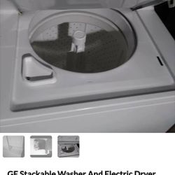 GE Washer And Dryer  