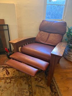Eldorado Leather High Leg Recliner