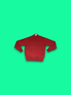 Vintage Peter Millar Golf Coolspun Mariano Wool Pullover Mens Large Maroon