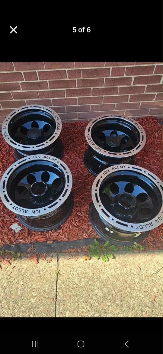 New 15x10 Ion Alloys , 6x139.7