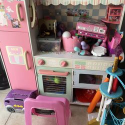 Play Kitchen  ,Radio Flyer Bike Tricycle 