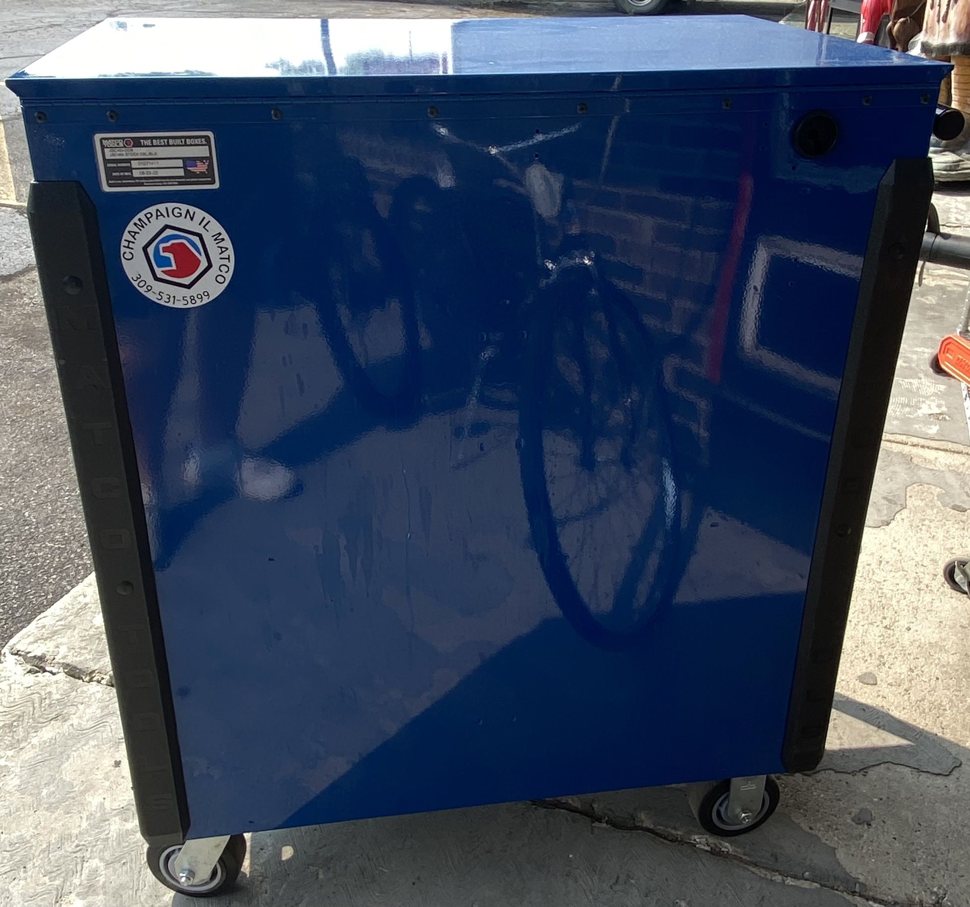 Matco JSC453 Rolling Toolbox Tool Chest w/Keys - Blue for Sale in