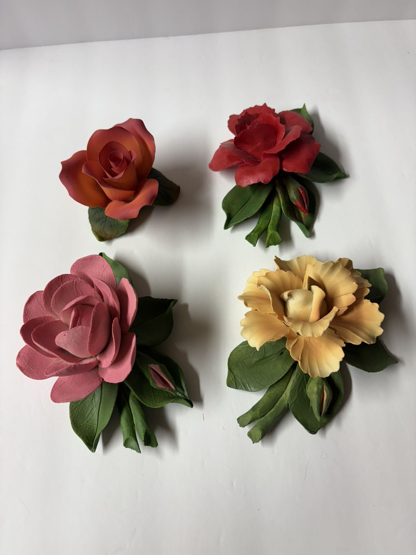 Vintage Made In Italy Nova Capodimonte Fine Porcelain Figurine