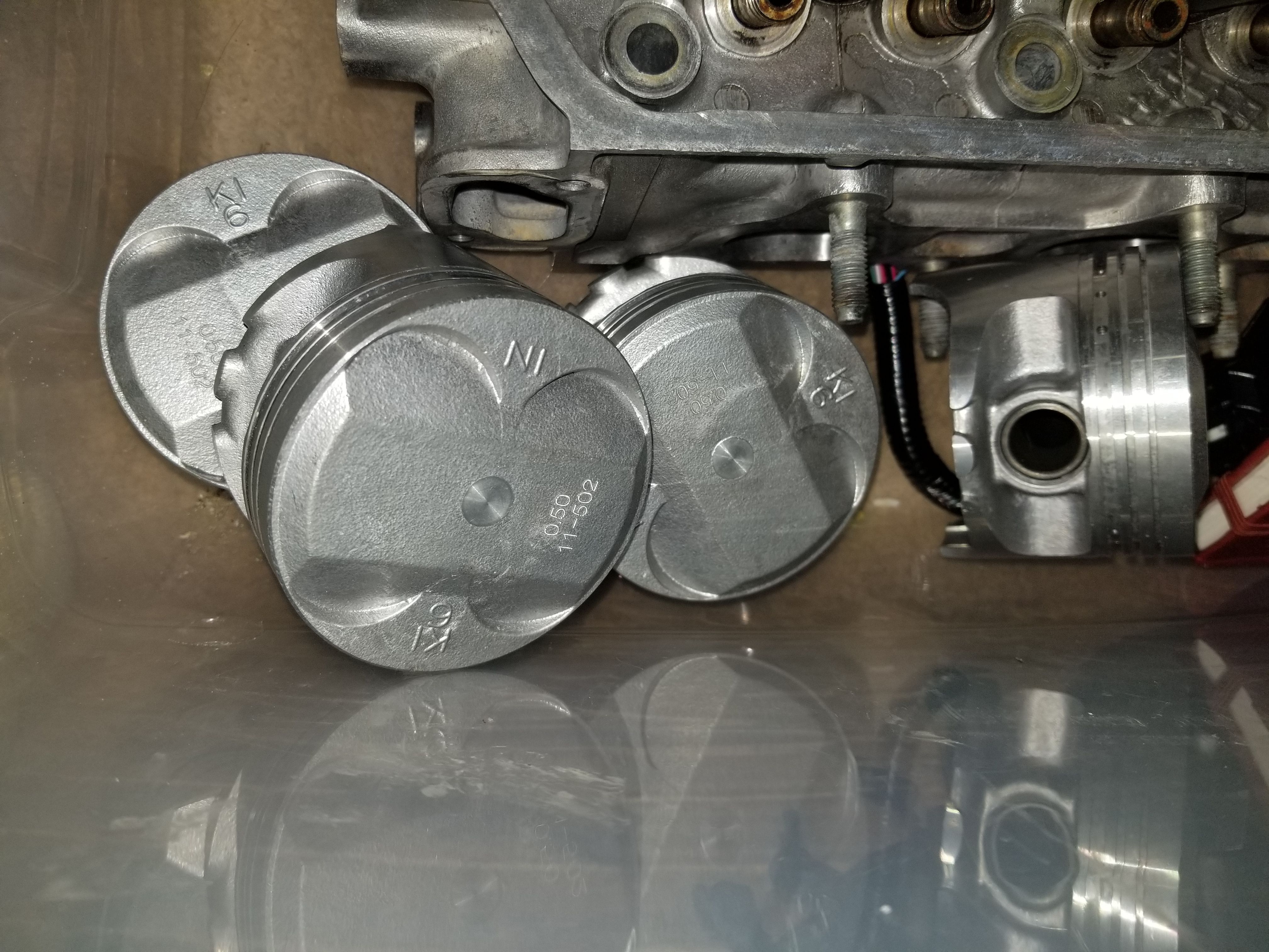 NPR .50 over P29 pistons