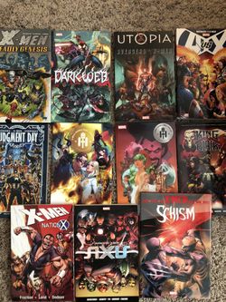 X-Men Paperback And Hardcover Comics