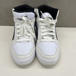 White and Black Puma Shoes. Item No 255 (Shopgoodwill )