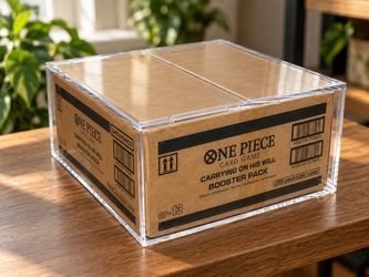 One Piece Acrylic Case for Booster Box Sealed Case.