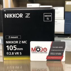 Nikon 105mm Macro Lens F/2.8