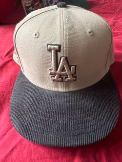 Los Angeles Dodgers 100th Anniversary Side Patch New Era Fitted Hat