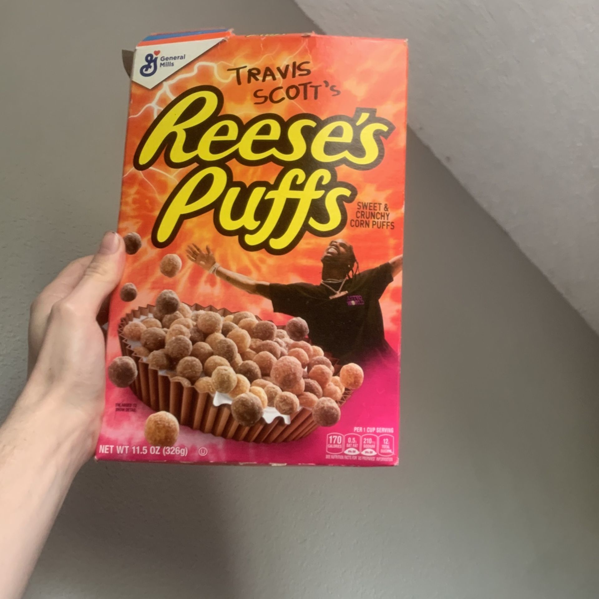 Travis Scott Reese’s Puffs Collectible